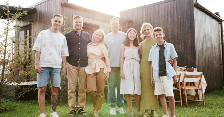 A joyful family with good communication skills after therapy